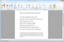 PDF To Word Converter Free