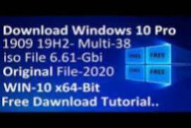 Windows 10 X64 Pro VL 1909 OEM ESD en-US JULY 2020 {Gen2}