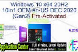 Windows 10 20H2 15in1 en-US x64 - Integral Edition 2021.2.14