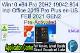 Windows 10 Pro X64 19H1 incl Office 2019 pl-PL JUNE 2019 {Gen2}