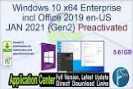 Windows 10 X64 Pro incl Office 2019 en-US FEB 2021 {Gen2}